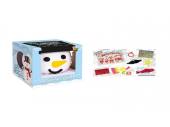 Pass the parcel Snowman game. Pass the parcel Snowman game.