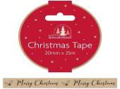 Kraft paper eco Merry Christmas tape (20mm x 25m) Kraft paper eco Merry Christmas tape (20mm x 25m)