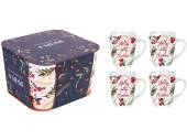 Set 4, Holly Jolly Christmas mugs* Set 4, Holly Jolly Christmas mugs*