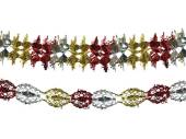 2m foil garland - 2asstd.