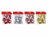 Pkt 20, asstd sizes s/a SILVER gift bows Pkt 20, asstd sizes s/a SILVER gift bows