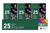 25 b/op led string lights - MULTICOLOUR  (indoor only)