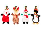 Plush crackle character pet toy - 4asstd.