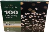 100 b/op led string lights - WARM WHITE.