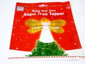 Make-your-own angel tree topper.
