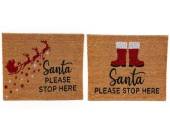 Coir Christmas doormat - 2asstd*
(60x40cm) XMN2394 Coir Christmas doormat - 2asstd*
(60x40cm) XMN2394