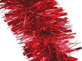 2m chunky Christmas tinsel - RED 2m chunky Christmas tinsel - RED
