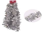 2m chunky Christmas tinsel - SILVER 2m chunky Christmas tinsel - SILVER