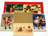Wooden Christmas card (blank on reverse) - 7asstd. REDUCED Wooden Christmas card (blank on reverse) - 7asstd. REDUCED