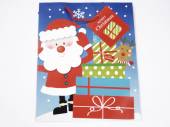 Santa and presents XLARGE gift bag* (46x33x14cm)