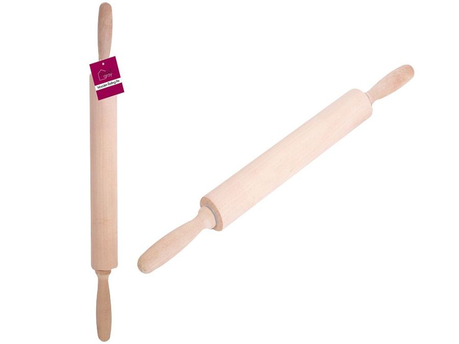 Wooden rolling pin*
(42x 4cm)