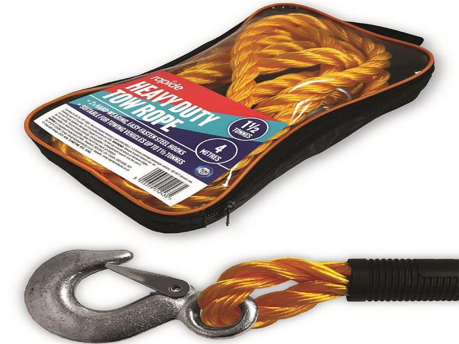 Heavy duty tow rope (4m)* Heavy duty tow rope (4m)*