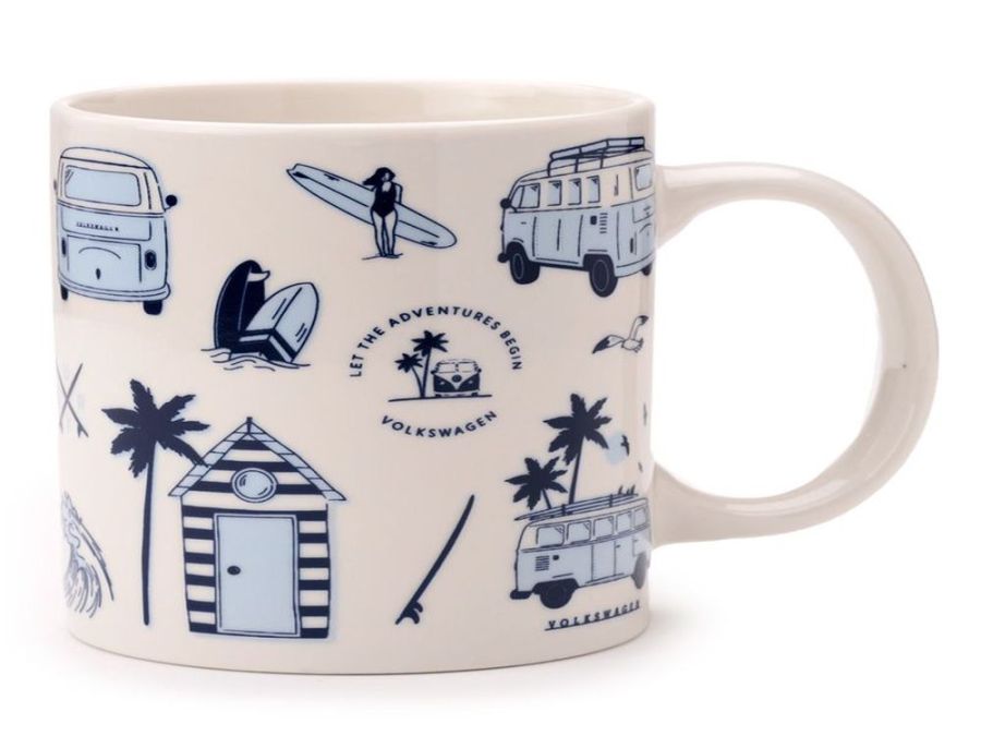 Boxed Volkswagen porcelain mug.