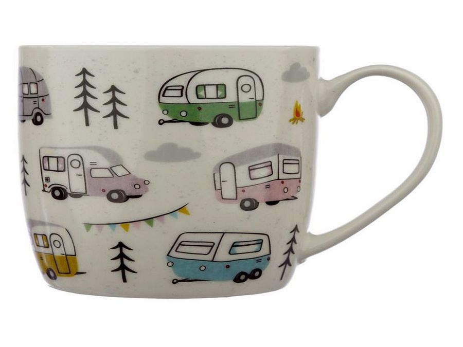 Boxed caravan mug.