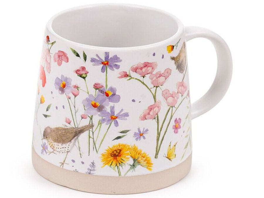Wildflowers stoneware tapered mug (boxed)*