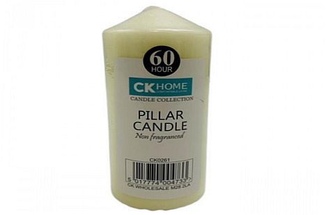 60 hour pillar candle*
