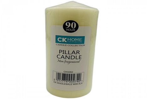 90 hour pillar candle*