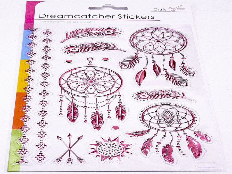 Dreamcatcher stickers - 3/cols*