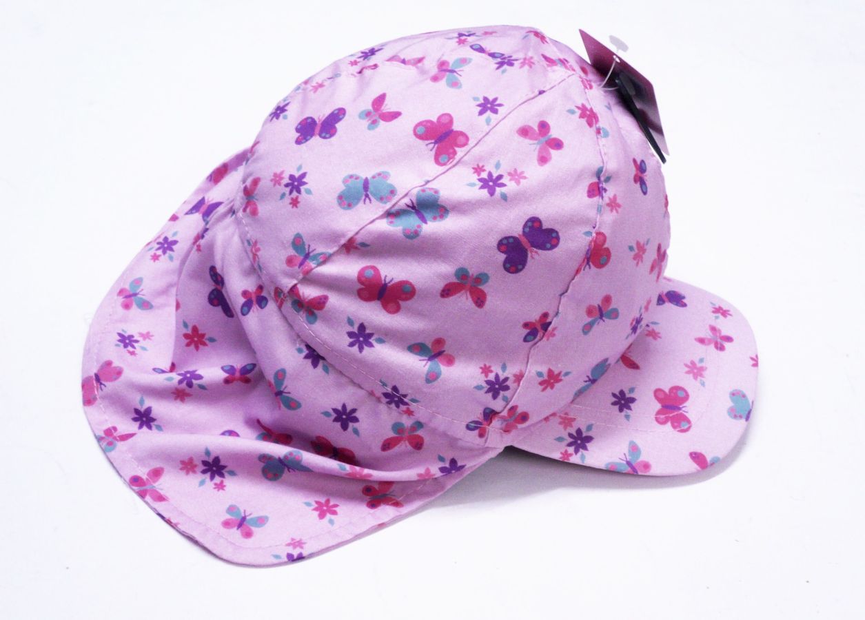 Girls butterfly legionnaire cap.
(12-18/18-36m)