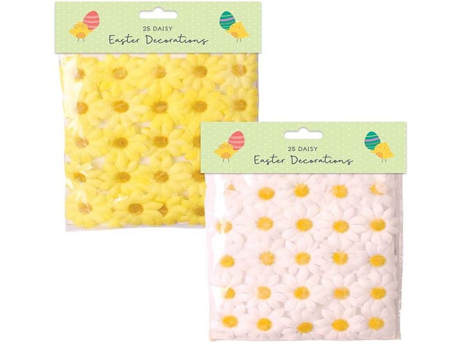 Pack 25, Easter daisy decorations.