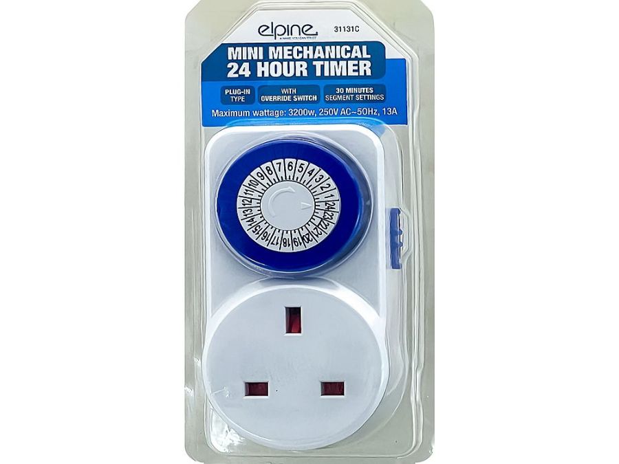 Elpine mechanical 24hour timer* Elpine mechanical 24hour timer*