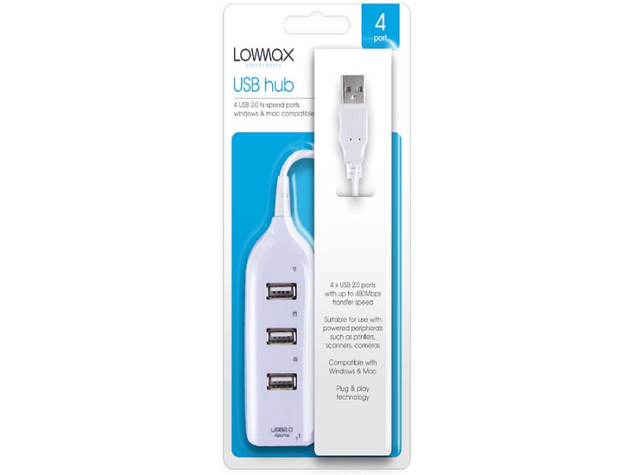 4-in-1 usb hub*