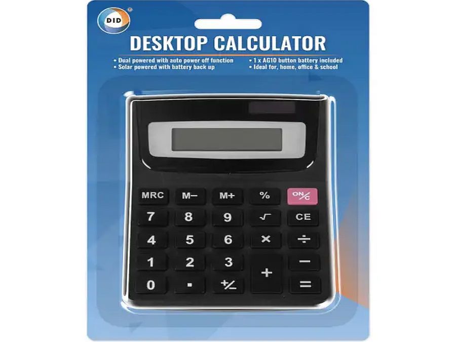 Desktop calculator.