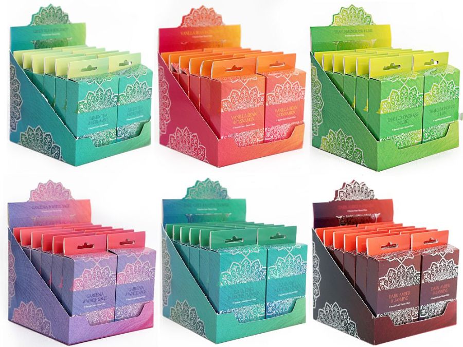 Box 15, incense cones - 6asstd*