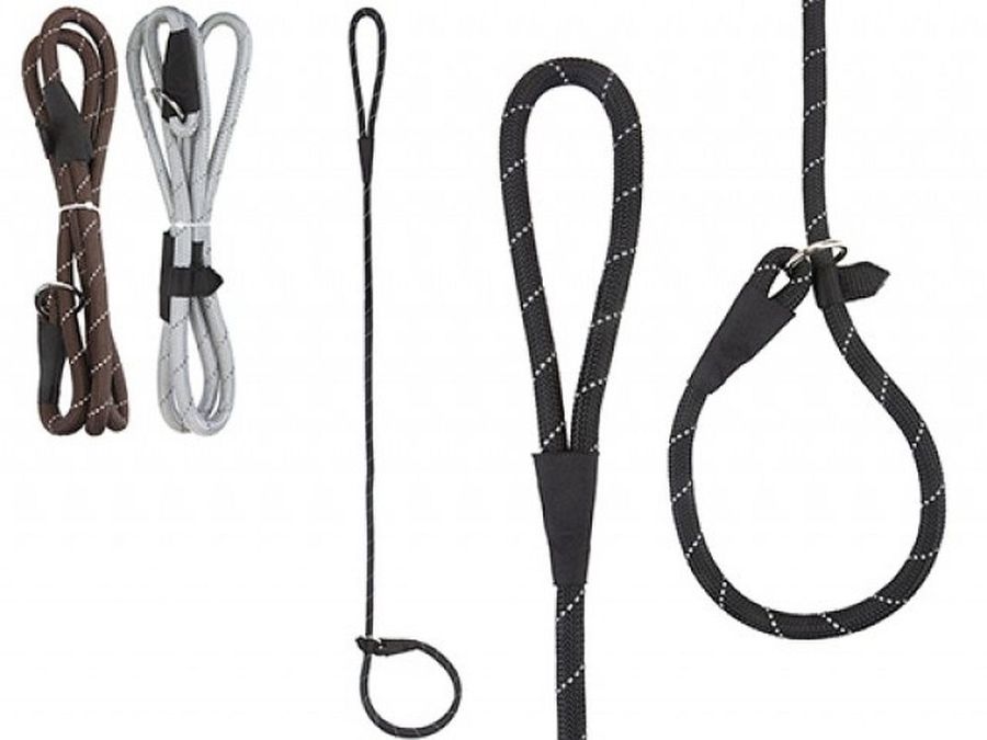 120cm reflective slip lead - 3/cols.