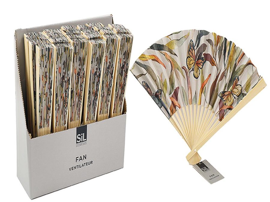 Butterfly paper fan*