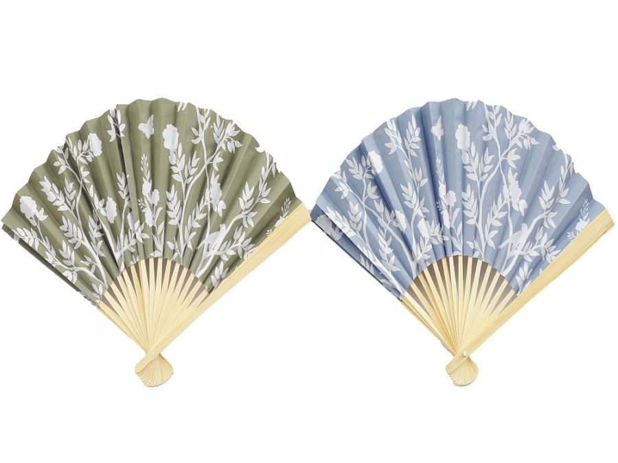 Palm paper fan - 2/cols.
(ADD 24 FOR DISPLAY)