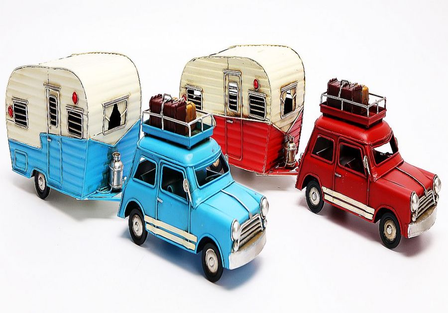 Mini & caravan ornament - 2/cols*