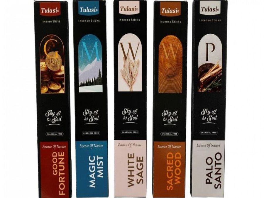 Box 12, Tulasi incense stickes - 5asstd*