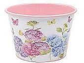 Butterfly blossom metal planter*
(H16cm - dia19cm)