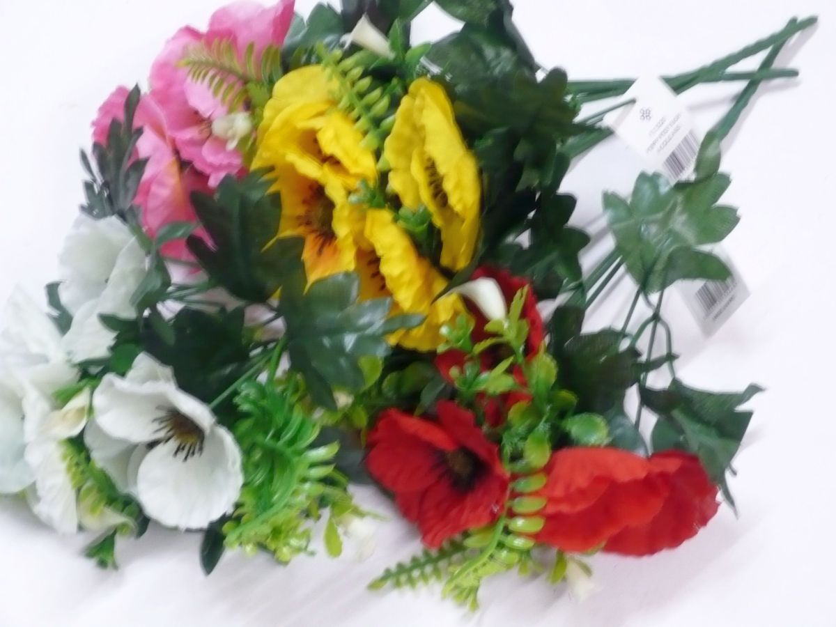 Poppy posy bush - 4/cols*