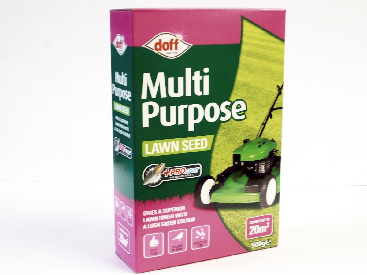 Doff multi-purpose lawn seed 
(500g - 20m)* NO VAT