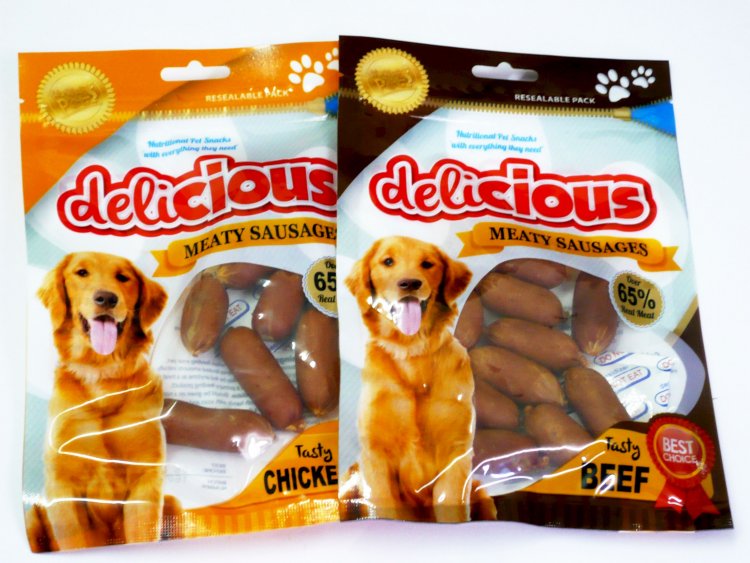 Delicious meaty sausages (65g) - 2asstd*