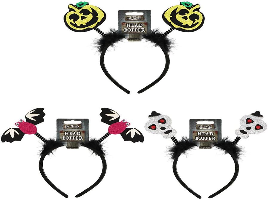 Halloween head bopper - 3asstd. Halloween head bopper - 3asstd.