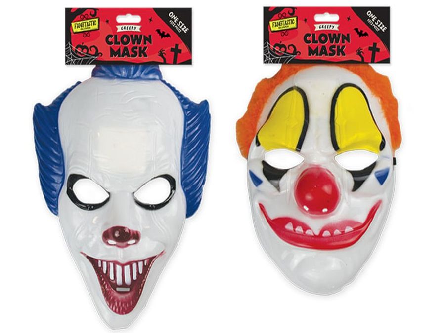 Clown mask - 2asstd.