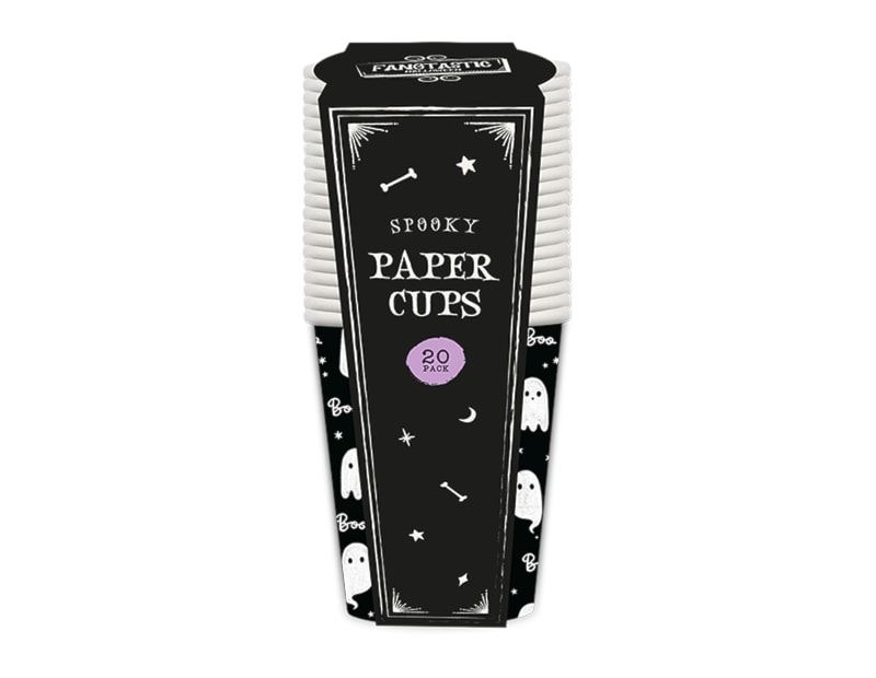 Pack 20, ghosts paper cups.