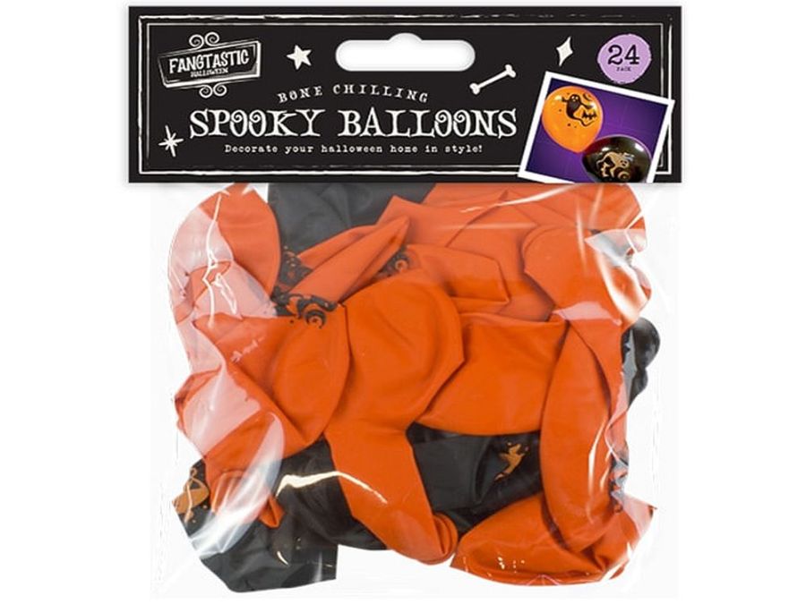 Pack 24, halloween balloons.