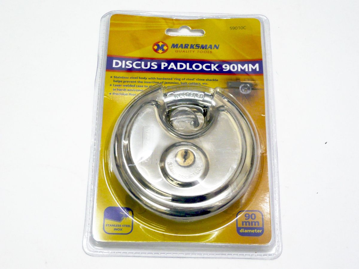 90mm discus padlock*