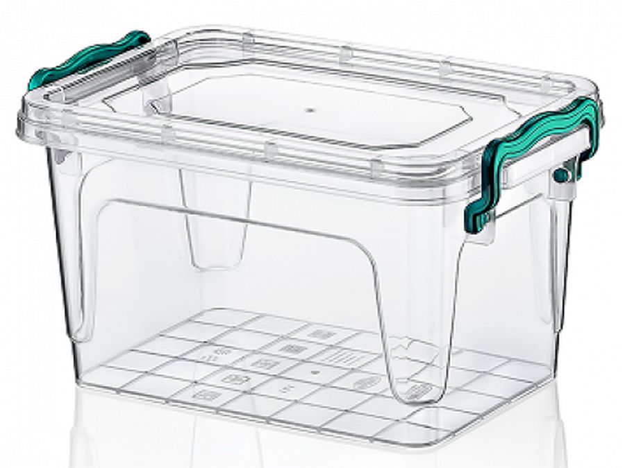 1ltr rectangle clip box
(16.5x11x10cm)*