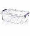 2ltr rectangle clip box
(26x17x9cm)*