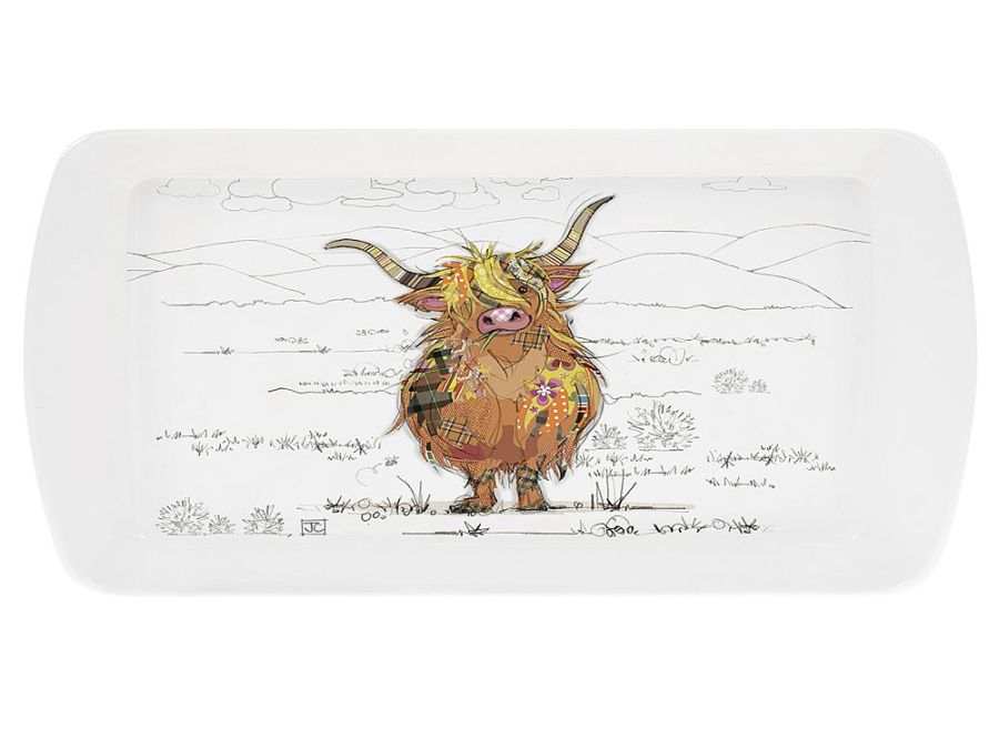 Small Highland Hamish tray.
(23x15x3)