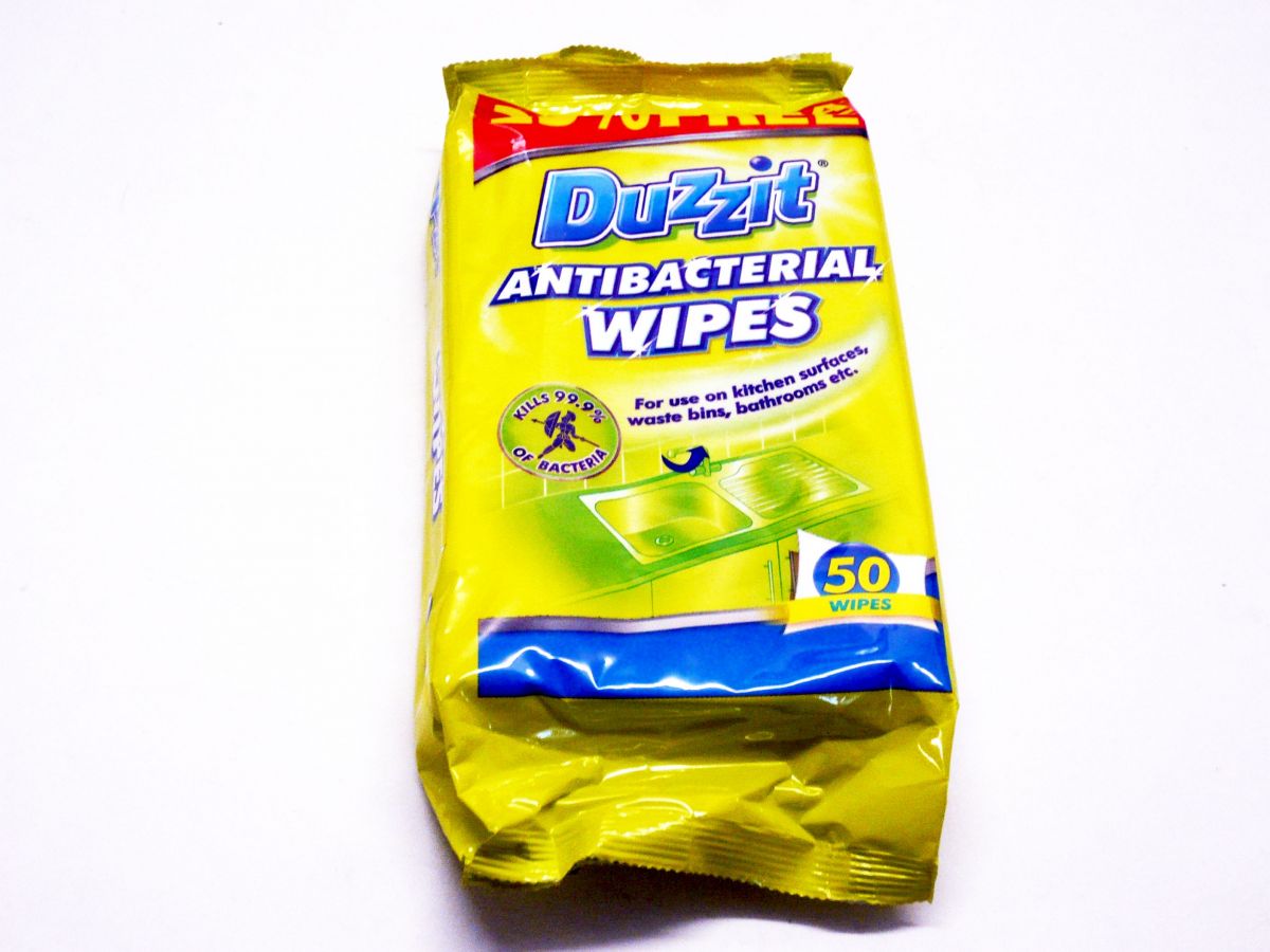 Duzzit pkt.50 antibacterial wipes