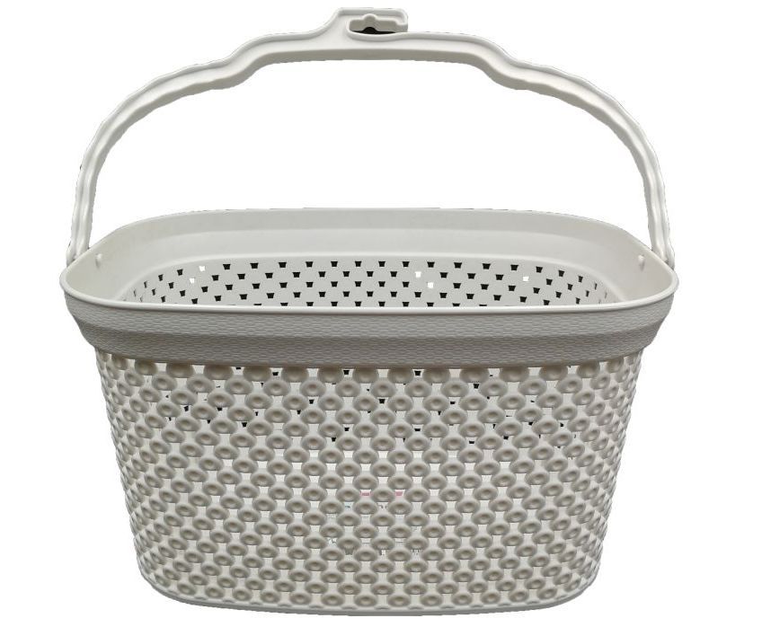 Plastic peg basket - 2/cols*
(15x21x12.5cm)