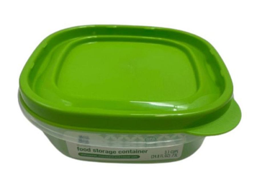 Square food storage box (730ml)*
