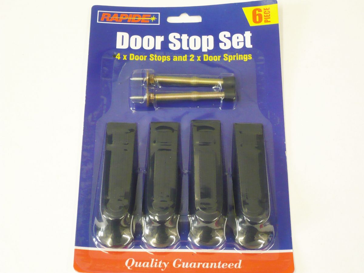 6pc door stop set*