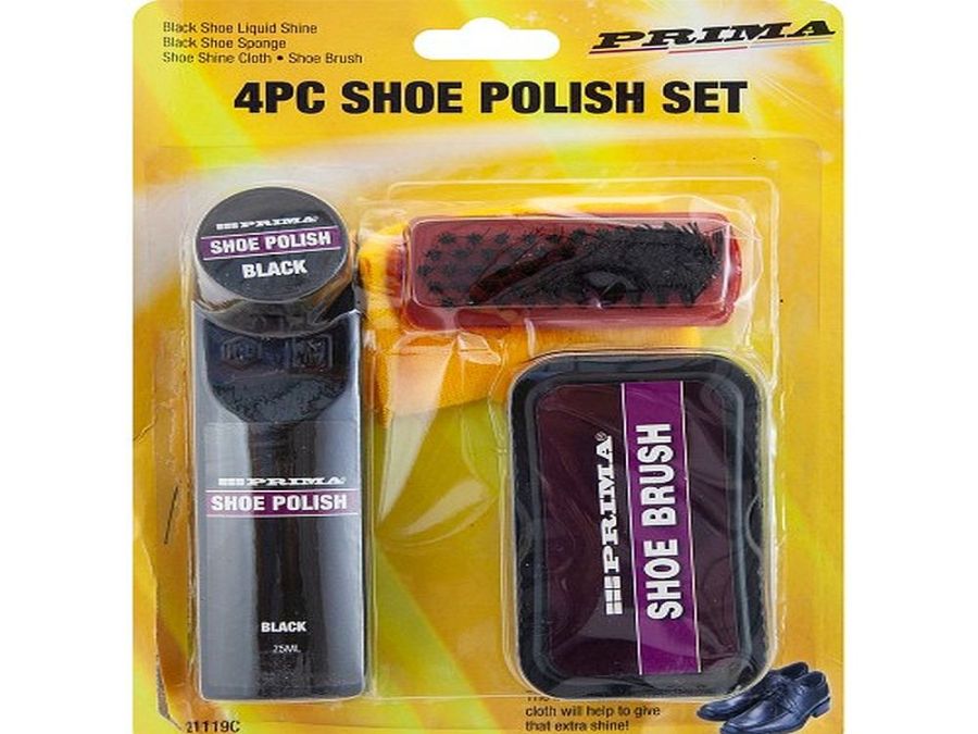 4pc shoe polish set*